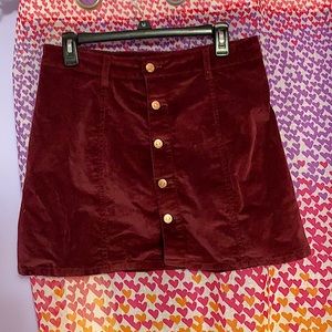 Celebrity Pink corduroy skirt